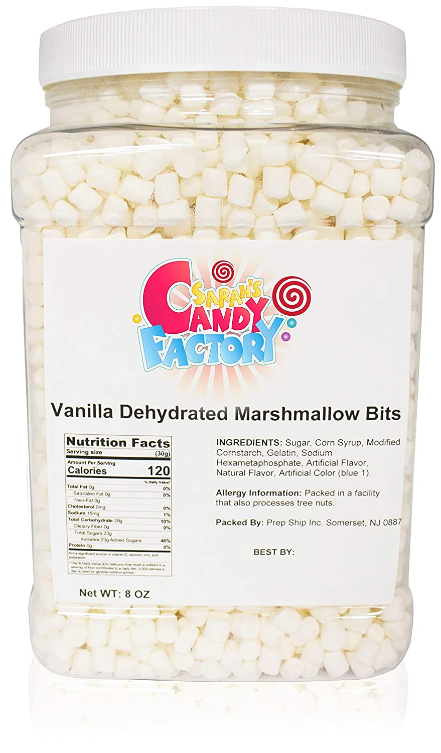 dehydrated mini marshmallows large container for making hot cocoa bombs
